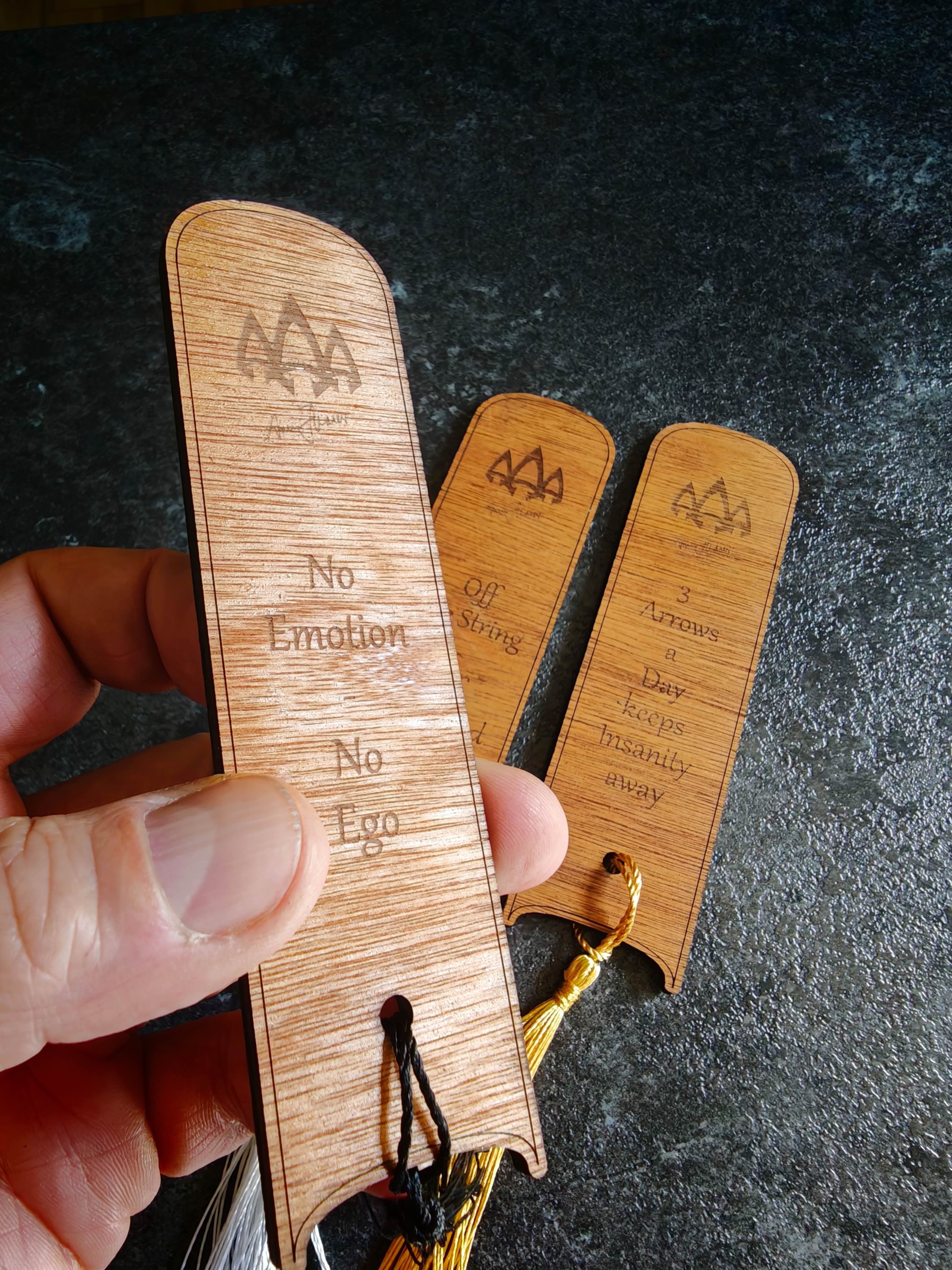 Wooden Book Mark - Image 4
