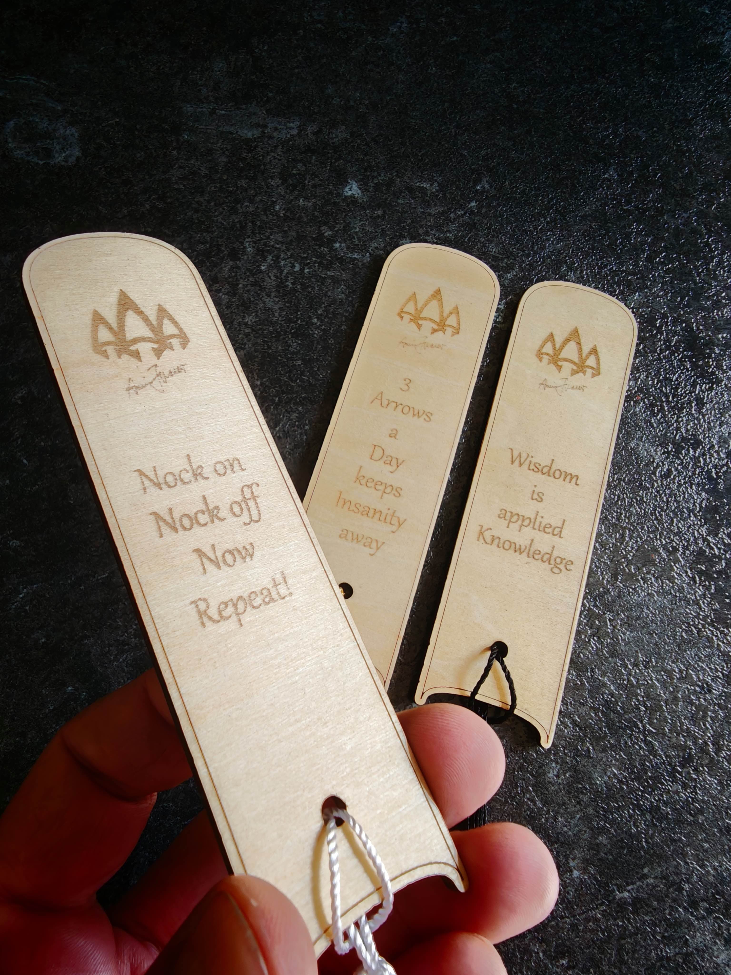 Wooden Book Mark